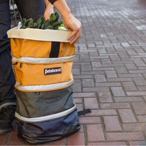 A farmer’s market backpack from Betabrand